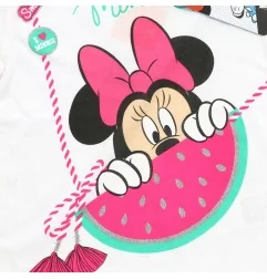 Disney Minnie Mouse Παιδικό Κοντομάνικο Μπλουζάκι για κορίτσια (WE1100 White)