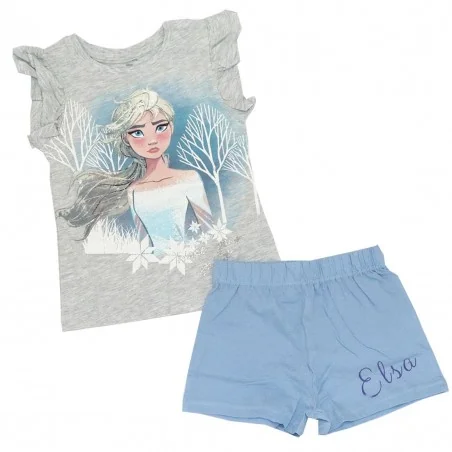 Disney Frozen Παιδική Καλοκαιρινή Πιτζάμα Για Κορίτσια (DIS FROZ 52 04 9366 grey) Disney Frozen Παιδική Καλοκαιρινή Πιτζάμα Για Κορίτσια (DIS FROZ 52 04 9366 grey)