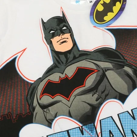 Batman Παιδικό Καλοκαιρινό Σετ Για αγόρια (WE1063 White) Batman Παιδικό Καλοκαιρινό Σετ Για αγόρια (WE1063 White)
