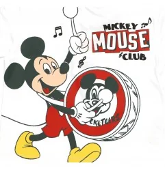 Disney Mickey Mouse Παιδικό Κοντομάνικο μπλουζάκι για αγόρια (WE1236 white)
