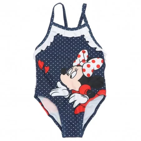 Disney Baby Minnie Mouse βρεφικό Μαγιό ολόσωμο για κορίτσια (WE0203 Navy) - Βρεφικά μαγιό