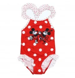 Disney Baby Minnie Mouse βρεφικό Μαγιό ολόσωμο για κορίτσια (WE0228 RED) - Βρεφικά μαγιό