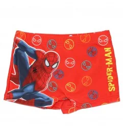 Marvel Spiderman Παιδικό Μαγιό Μποξεράκι για αγόρια (WE1802 red) - Μαγιό Μποξεράκι