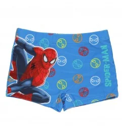 Marvel Spiderman Παιδικό Μαγιό Μποξεράκι για αγόρια (WE1802 blue) - Μαγιό Μποξεράκι