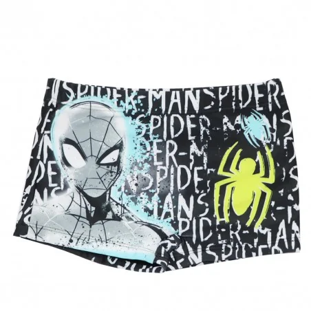 Marvel Spiderman Παιδικό Μαγιό Μποξεράκι για αγόρια (WE1809 black) - Μαγιό Μποξεράκι