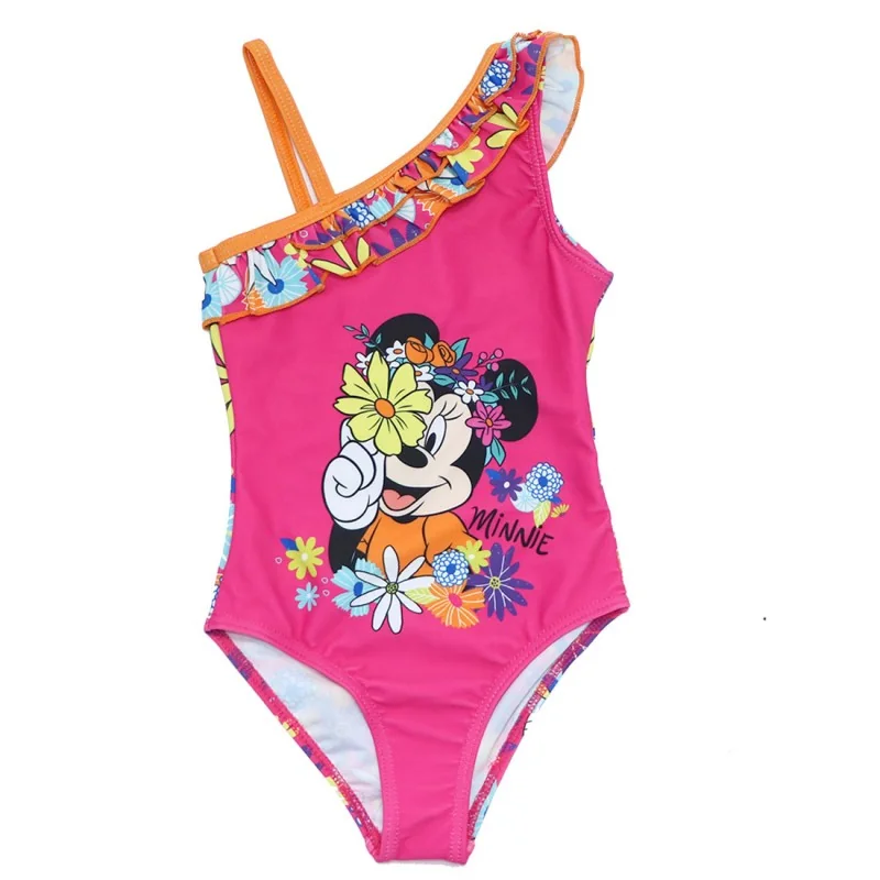 Disney Minnie Mouse Παιδικό Μαγιό ολόσωμο για κορίτσια (WE1854 pink)