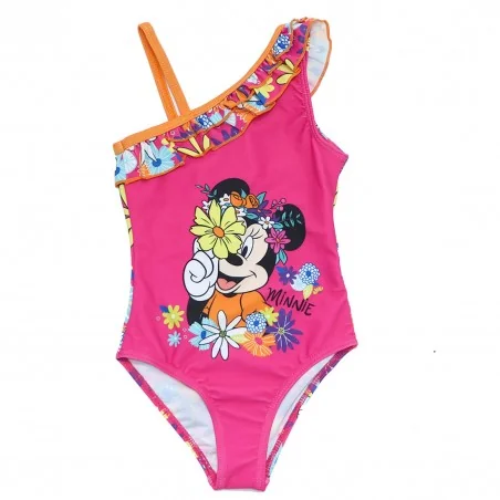 Disney Minnie Mouse Παιδικό Μαγιό ολόσωμο για κορίτσια (WE1854 pink) - Ολόσωμα μαγιό