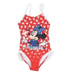 Disney Minnie Mouse Παιδικό Μαγιό ολόσωμο για κορίτσια (WE1859 red) - Ολόσωμα μαγιό