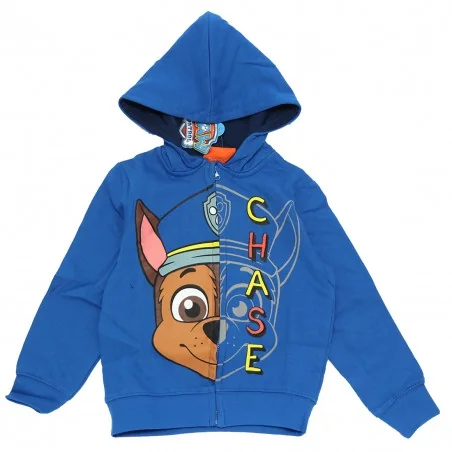 Paw Patrol Εποχιακή Παιδική ζακέτα φούτερ με κουκούλα για αγόρια (PAW 52 18 1009) - Ζακέτες