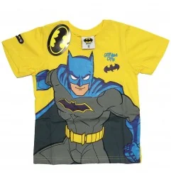 Batman Παιδικό Κοντομάνικο Μπλουζάκι Για αγόρια (BAT 52 02 418 yellow) - Κοντομάνικα μπλουζάκια