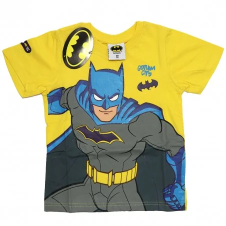 Batman Παιδικό Κοντομάνικο Μπλουζάκι Για αγόρια (BAT 52 02 418 yellow) - Κοντομάνικα μπλουζάκια