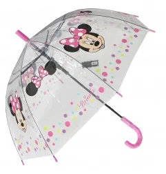 Disney Minnie Mouse Παιδική Ομπρέλα για κορίτσια (DIS MF 52 50 7777 W) - Κοριτσίστικες Ομπρέλες