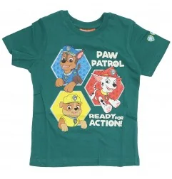 Paw Patrol Παιδικό Κοντομάνικο μπλουζάκι για αγόρια ( PAW 52 02 2250 green) - Κοντομάνικα μπλουζάκια
