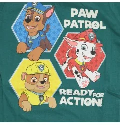Paw Patrol Παιδικό Κοντομάνικο μπλουζάκι για αγόρια ( PAW 52 02 2250 green)