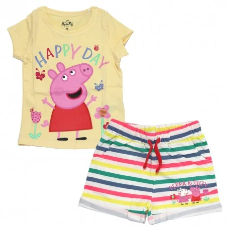 Peppa Pig Παιδικό Καλοκαιρινό Σετ Για Κορίτσια (PP 52 12 1191 W) - Καλοκαιρινά Σετ