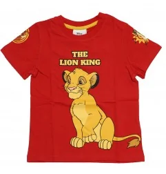 Disney Lion King Παιδικό Κοντομάνικο μπλουζάκι για αγόρια (DIS KL 52 02 A573 red) - Κοντομάνικα μπλουζάκια