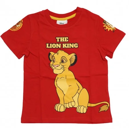 Disney Lion King Παιδικό Κοντομάνικο μπλουζάκι για αγόρια (DIS KL 52 02 A573 red) - Κοντομάνικα μπλουζάκια