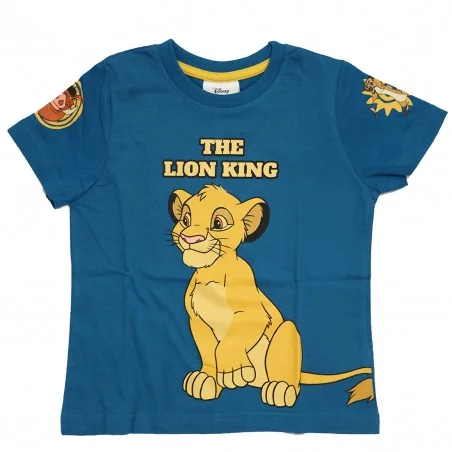 Disney Lion King Παιδικό Κοντομάνικο μπλουζάκι για αγόρια (DIS KL 52 02 A573 blue)