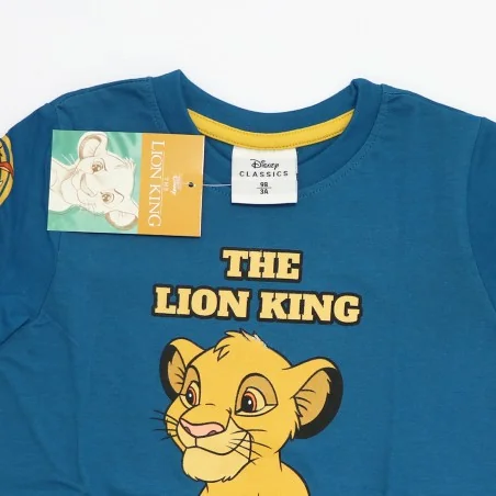 Disney Lion King Παιδικό Κοντομάνικο μπλουζάκι για αγόρια (DIS KL 52 02 A573 blue)