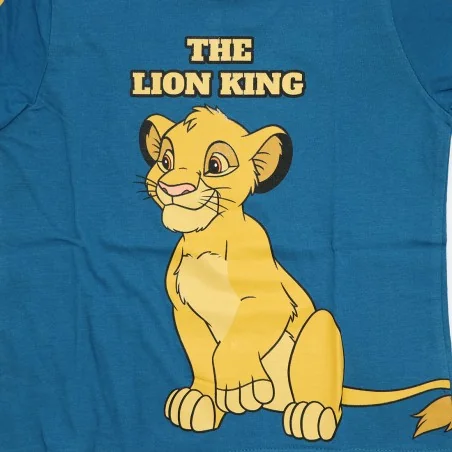Disney Lion King Παιδικό Κοντομάνικο μπλουζάκι για αγόρια (DIS KL 52 02 A573 blue)