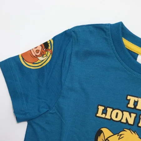 Disney Lion King Παιδικό Κοντομάνικο μπλουζάκι για αγόρια (DIS KL 52 02 A573 blue)