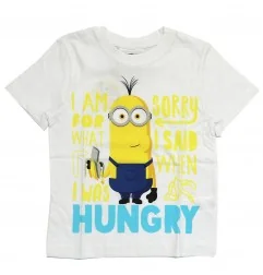 Minions Παιδικό Κοντομάνικο μπλουζάκι για αγόρια (MIN 52 02 702 white) - Κοντομάνικα μπλουζάκια