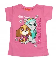 Paw Patrol Παιδικό Κοντομάνικο Μπλουζάκι Για Κορίτσια (PAW 52 02 2247 W Pink) - Κοντομάνικα μπλουζάκια