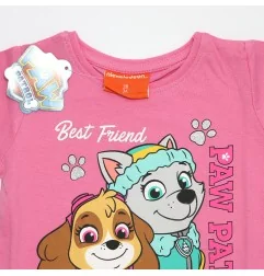 Paw Patrol Παιδικό Κοντομάνικο Μπλουζάκι Για Κορίτσια (PAW 52 02 2247 W Pink)