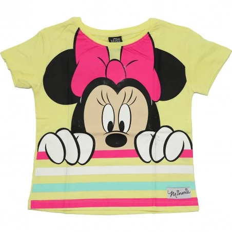 Disney Minnie Mouse Παιδικό Κοντομάνικο Μπλουζάκι για κορίτσια (DIS MF 52 02 A533)
