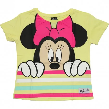 Disney Minnie Mouse Παιδικό Κοντομάνικο Μπλουζάκι για κορίτσια (DIS MF 52 02 A533) - Κοντομάνικα μπλουζάκια
