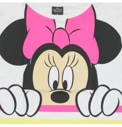 Disney Minnie Mouse Παιδικό Κοντομάνικο Μπλουζάκι για κορίτσια (DIS MF 52 02 A533 white)