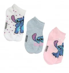 Disney Lilo & Stitch παιδικές κοντές κάλτσες σετ 3 ζευγάρια (DIS LIS 52 34 C154 3-PACK) - Κάλτσες κοντές κορίτσι