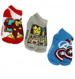 Marvel Avengers παιδικές κοντές κάλτσες σετ 3 ζευγάρια (AV 52 34 568 3-PACK) - Κάλτσες κοντές αγόρι