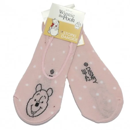 Disney Winnie The Pooh Γυναικείες κοντές Κάλτσες Μπαλαρίνα (DIS BP 53 34 A904 Pink)