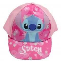 Disney Lilo & Stitch παιδικό Καπέλο Τζόκεϋ Για κορίτσια (LIL22-1504 Pink) - Καπέλα - Τζόκευ (καλοκαιρινά)