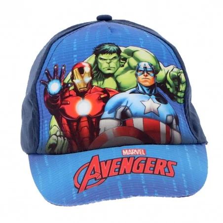 Marvel Avengers παιδικό Καπέλο Τζόκευ Για αγόρια (AVE23-0092 Navy) - Καπέλα - Τζόκευ (καλοκαιρινά)