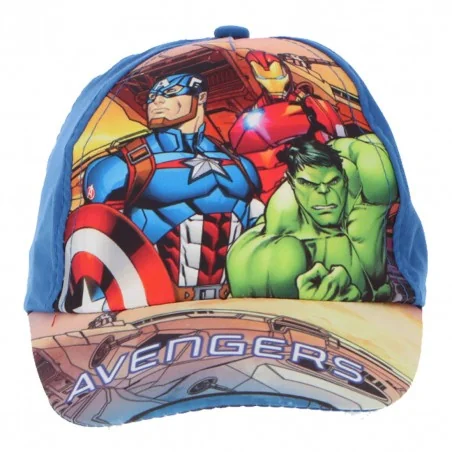 Marvel Avengers παιδικό Καπέλο Τζόκευ Για αγόρια (AVE23-0289 Blue) - Καπέλα - Τζόκευ (καλοκαιρινά)