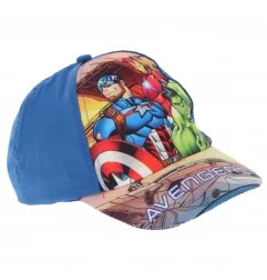 Marvel Avengers παιδικό Καπέλο Τζόκευ Για αγόρια (AVE23-0289 Blue)