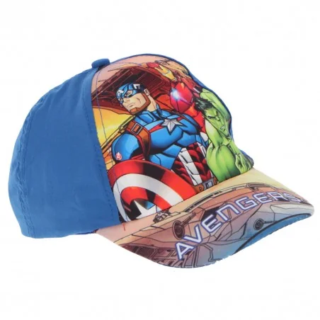 Marvel Avengers παιδικό Καπέλο Τζόκευ Για αγόρια (AVE23-0289 Blue)