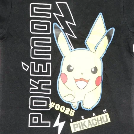 Pokémon κοντομάνικο μπλουζάκι για αγόρια (MRV40273 Black)