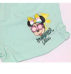 Disney Baby Minnie Mouse Βρεφικό βαμβακερό σορτς για κορίτσια (EV0064)