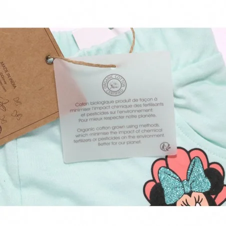 Disney Minnie Mouse Παιδκό Σορτς Για Κορίτσια - οργανικό βαμβάκι (EV1052)