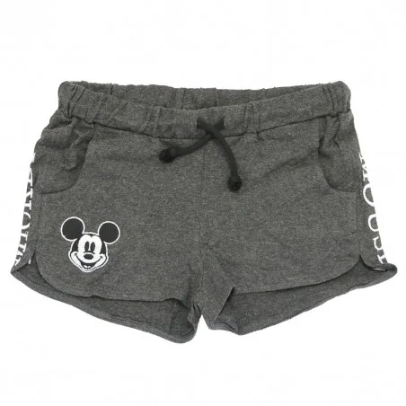 Disney Mickey Mouse Παιδικό Σορτς Για Κορίτσια (DIS MFB 52 07 9511 dark grey) - Σορτς/ Βερμούδες