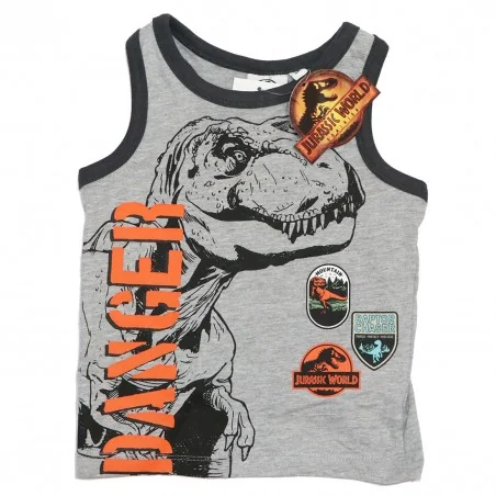 Jurassic World Παιδική Καλοκαιρινή πιτζάμα Για Αγόρια (EV2050 grey) Jurassic World Παιδική Καλοκαιρινή πιτζάμα Για Αγόρια (EV2050 grey)