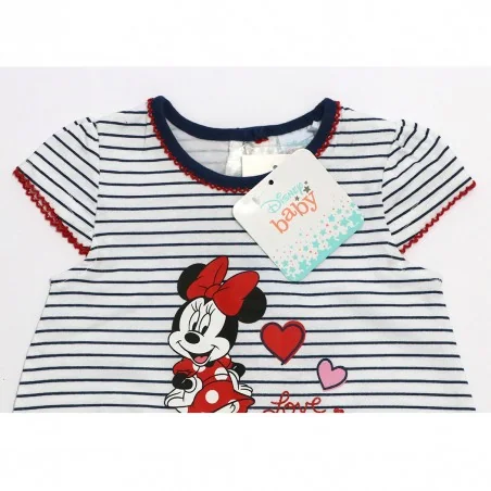 Disney Baby Minnie Mouse Βρεφικό Καλοκαιρινό φορμάκι για κοριτσία (ET0146A)