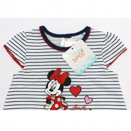 Βρεφικό Καλοκαιρινό Φορμάκι Disney Baby "Minnie Mouse" (ET0146A)