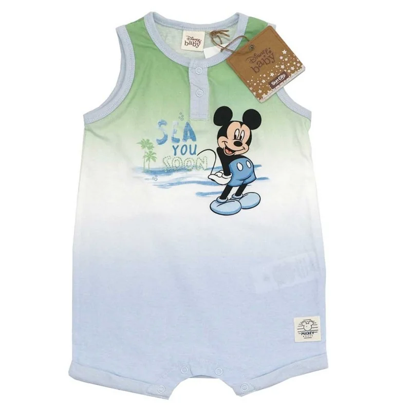 ΒρεφιΚαλοκαιρινό Φορμάκι Disney Baby Mickey Mouse "Sea You Soon" - 100% Οργανικό Βαμβάκι (EV0004.BIO GREEN) ΒρεφιΚαλοκαιρινό Φορμάκι Disney Baby Mickey Mouse "Sea You Soon" - 100% Οργανικό Βαμβάκι (EV0004.BIO GREEN)