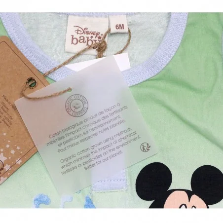 ΒρεφιΚαλοκαιρινό Φορμάκι Disney Baby Mickey Mouse "Sea You Soon" - 100% Οργανικό Βαμβάκι (EV0004.BIO GREEN) ΒρεφιΚαλοκαιρινό Φορμάκι Disney Baby Mickey Mouse "Sea You Soon" - 100% Οργανικό Βαμβάκι (EV0004.BIO GREEN)
