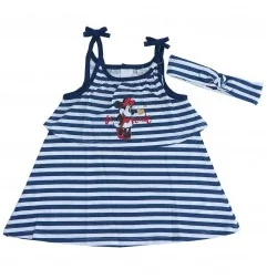 Disney Baby Minnie Mouse βρεφικό φορεματάκι για κορίτσια (ΕΤ0079 NAVY) - Φορέματα & Φούστες