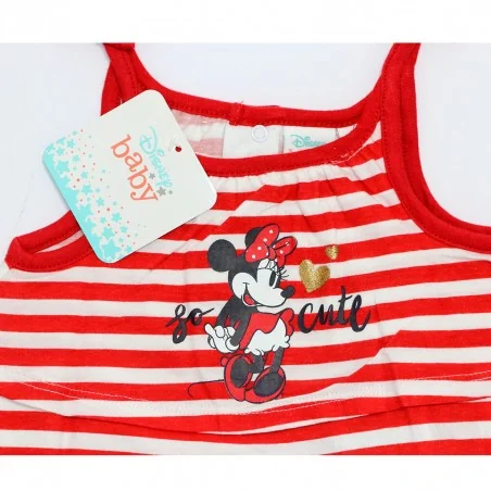 Βρεφικό Βαμβακερό Φόρεμα Disney Baby Minnie Mouse με Ασορτί Κορδέλα - Κόκκινο Ριγέ (ΕΤ0079) Βρεφικό Βαμβακερό Φόρεμα Disney Baby Minnie Mouse με Ασορτί Κορδέλα - Κόκκινο Ριγέ (ΕΤ0079)